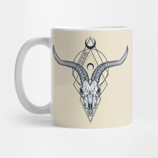 Ram Skull Scream Kings Logo Mug